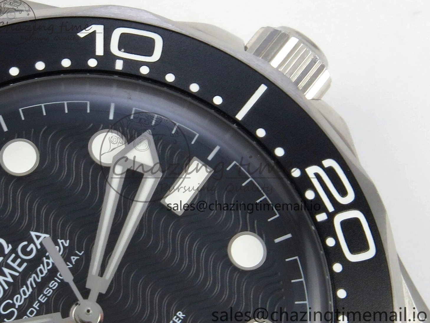 0225 Seamaster 300M 42mm SS VSF Best Edition Black Dial On Mesh Bracelet A Stretchable 7658